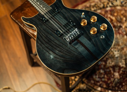 Washburn H12TB Wing Series Hawk 12-String Electric Guitar. Trans Black
