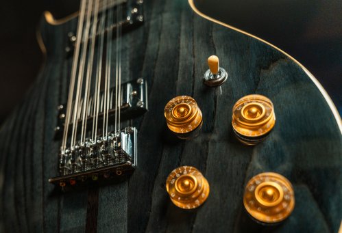 Washburn H12TB Wing Series Hawk 12-String Electric Guitar w/Gigbag. Trans Black