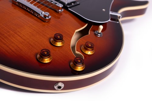 Washburn SH35TS Wing Series Semi Hollow Electric Guitar. Tobacco Sunburst