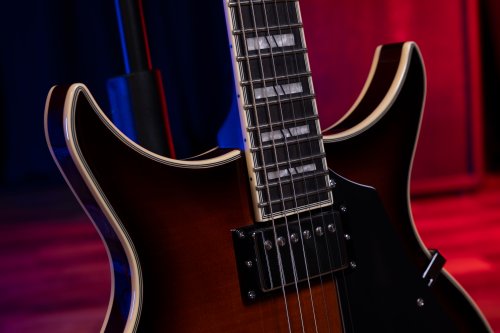 Washburn SH35TS Wing Series Semi Hollow Electric Guitar. Tobacco Sunburst