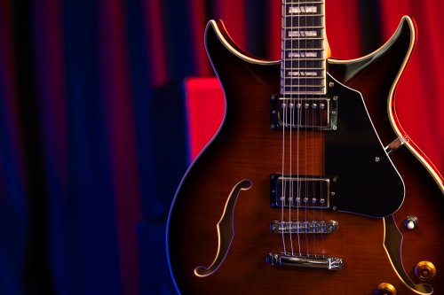 Washburn SH35TS Wing Series Semi Hollow Electric Guitar. Tobacco Sunburst