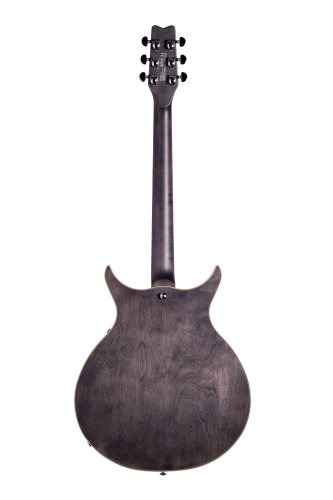 Washburn SH35TB Wing Series Semi Hollow Electric Guitar. Trans Black