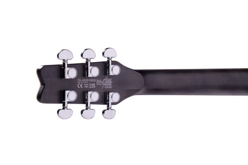 Washburn SH35TB Wing Series Semi Hollow Electric Guitar. Trans Black