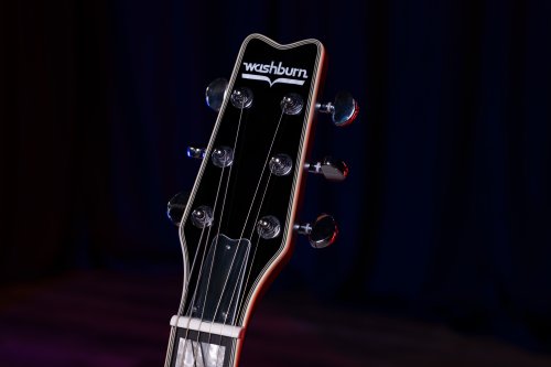 Washburn SH35TB Wing Series Semi Hollow Electric Guitar. Trans Black