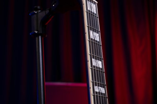 Washburn SH35TB Wing Series Semi Hollow Electric Guitar. Trans Black