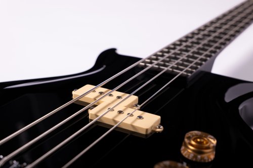 Washburn SB4B Wing Series Scavenger Electric Bass. Black