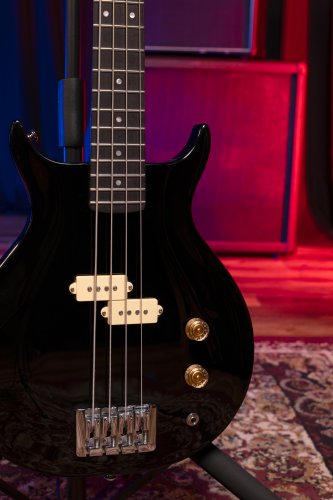 Washburn SB4B Wing Series Scavenger Electric Bass. Black