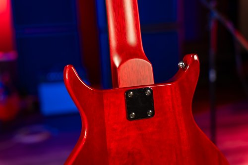Washburn SB4R Wing Series Scavenger Electric Bass. Trans Red
