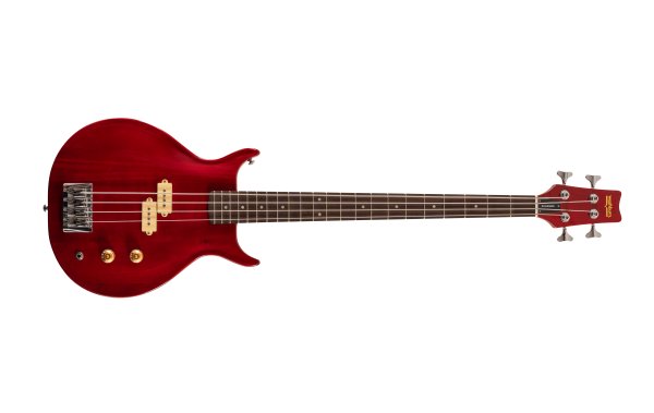 Washburn SB4R Wing Series Scavenger Electric Bass w/Gigbag. Trans Red
