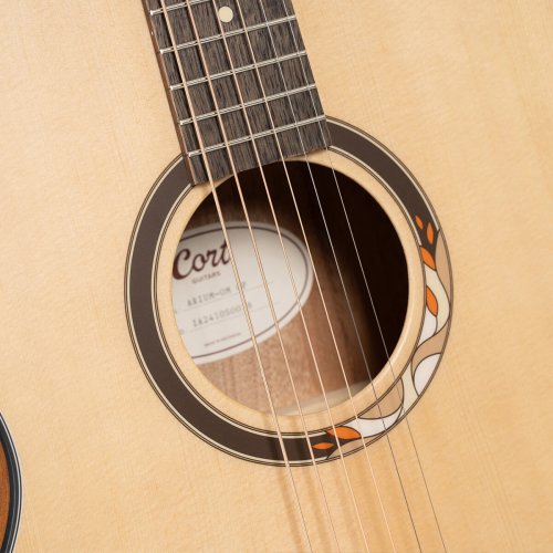 Cort ARIUM-OM Standard Series Arium OM Acoustic Guitar. Natural Open Pore Finish