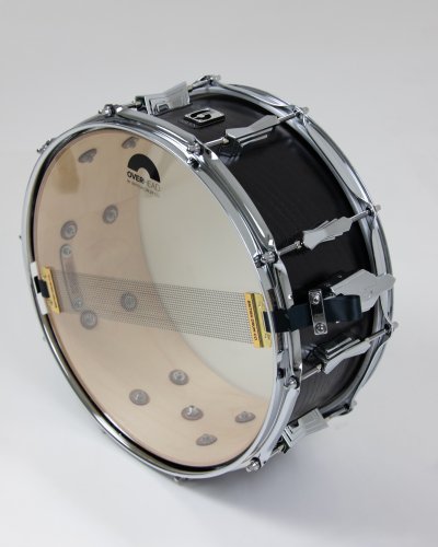 British Drum Co. RAV-14-6-SN Raven Series Snare Drum. 6" x 14"