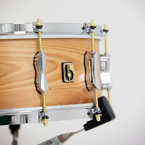 British Drum Co. ARC-14-60-SN Archer Series Yew Wood Snare. 6" x 14"