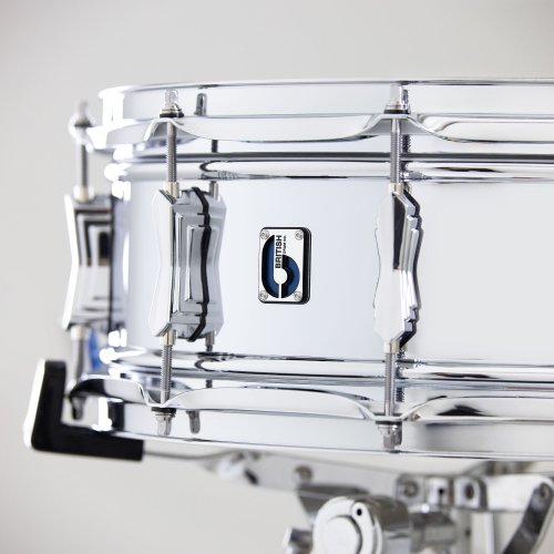 British Drum Co. BB-14-60-SN Bluebird Series Chrome Over Brass Snare. 6" x 14"