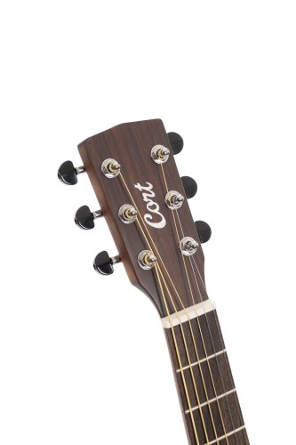 Cort EARTHGO-OPBB Earth Series Go Hyvibe Acoustic Electric Guitar. Open Pore Brown Burst