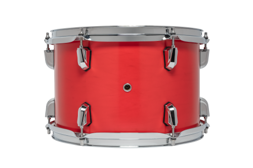 British Drum Co. ENG-22-CB-SSC Enigma Series Club Kit. Satin Scarlett 12", 16", 22"