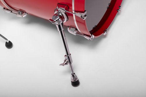 British Drum Co. ENG-22-CB-SSC Enigma Series Club Kit. Satin Scarlett 12", 16", 22"