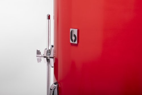 British Drum Co. ENG-22-CB-SSC Enigma Series Club Kit. Satin Scarlett 12", 16", 22"