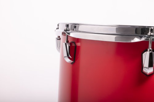 British Drum Co. ENG-22-CB-SSC Enigma Series Club Kit. Satin Scarlett 12", 16", 22"