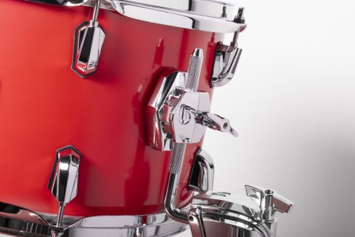 British Drum Co. ENG-22-CB-SSC Enigma Series Club Kit. Satin Scarlett 12", 16", 22"