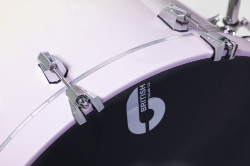 British Drum Co. ENG-22-CB-LVH Enigma Series Club Kit. Lavender Haze (12",16", 22")