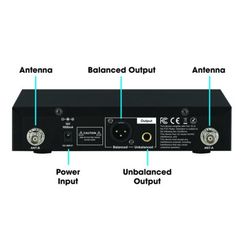CAD WX1800BP True Diversity UHF Wireless Body Pack Microphone System