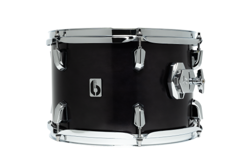 British Drum Co. ENG-22-CB-STB Enigma Series Club Kit. Satin Black (12", 16", 22")