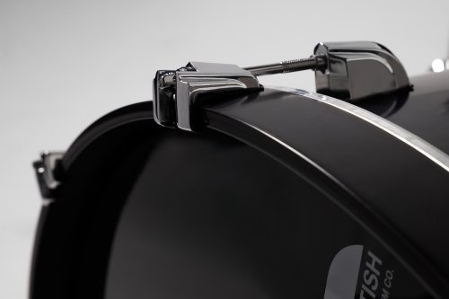 British Drum Co. ENG-22-CB-STB Enigma Series Club Kit. Satin Black (12", 16", 22")