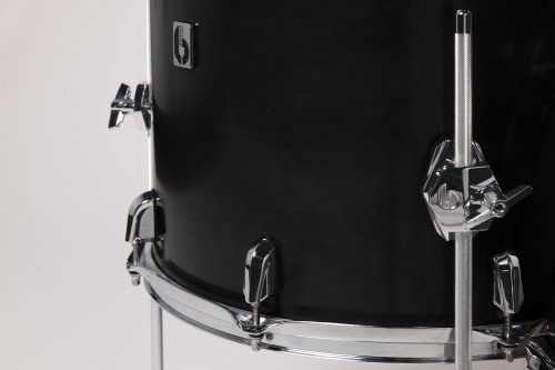 British Drum Co. ENG-22-CB-STB Enigma Series Club Kit. Satin Black (12", 16", 22")