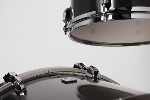 British Drum Co. ENG-22-CB-STB Enigma Series Club Kit. Satin Black (12", 16", 22")