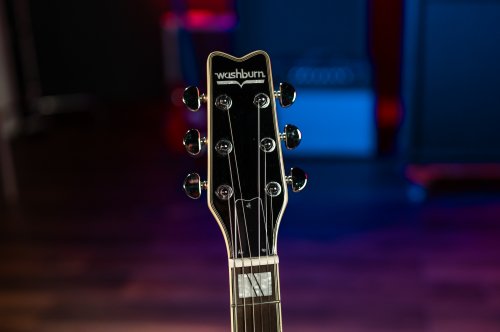 Washburn SH35TR Wing Series Semi Hollow Electric Guitar. Trans Red
