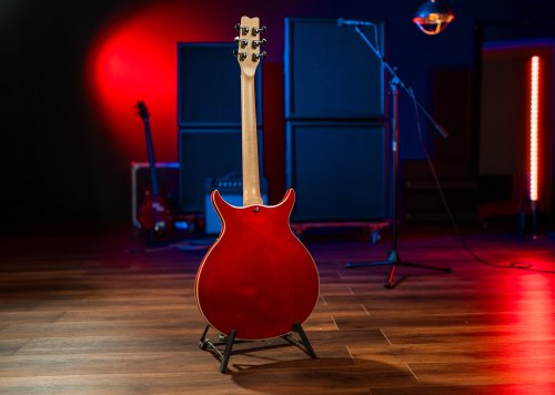 Washburn SH35TR Wing Series Semi Hollow Electric Guitar. Trans Red