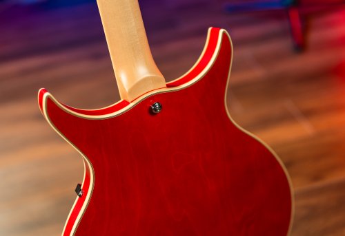 Washburn SH35TR Wing Series Semi Hollow Electric Guitar. Trans Red