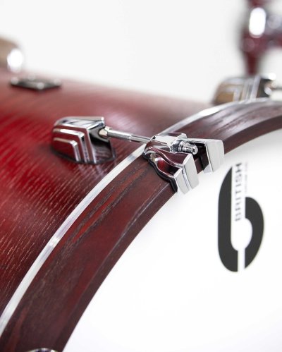 British Drum Co. LEG-22-FS-RDL Legend Series Fusion 22 Kit. Redlands (10", 12", 16", 22")