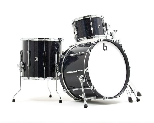 British Drum Co. LON-22-CBUS-RG Lounge Series US Club 22 Kit. Ravenglass (13″, 16″, 22″)