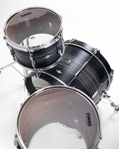 British Drum Co. LON-22-CBUS-CK Lounge Series Club 22 Kit. Carnaby Knight (13", 16", 22")