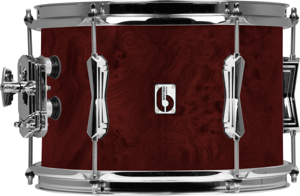British Drum Co. LON-20-CB-CLR Lounge Series Club 20 Kit. Cardinal Red (12", 14", 20")
