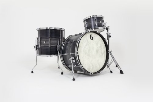 British Drum Co. LEG-22-CB-CK Legend Series Club 22 Kit. Carnaby Knight (12″, 16″, 22″)