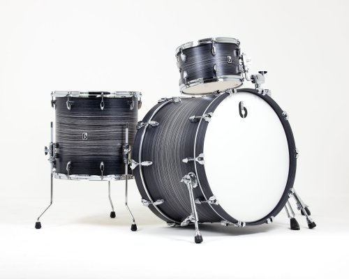 British Drum Co. LEG-22-CB-CK Legend Series Club 22 Kit. Carnaby Knight (12″, 16″, 22″)