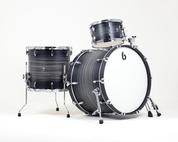 British Drum Co. LEG-22-CB-CK Legend Series Club 22 Kit. Carnaby Knight (12", 16", 22")