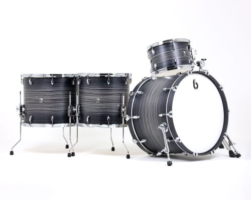 British Drum Co. LEG-24-RK-CK Legend Series Rock 22 Kit. Carnaby Knight (13″, 16″, 18″, 24″)