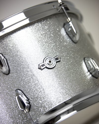 British Drum Co. LEG-22-CB-SHS Legend Series Club 22 Kit. Sheffield Silver (12", 16", 22")