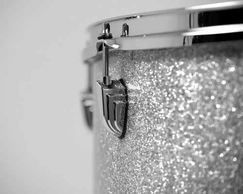 British Drum Co. LEG-22-FS-SHS Legend Series Fusion 22 Kit. Sheffield Silver (10", 12", 16", 22")