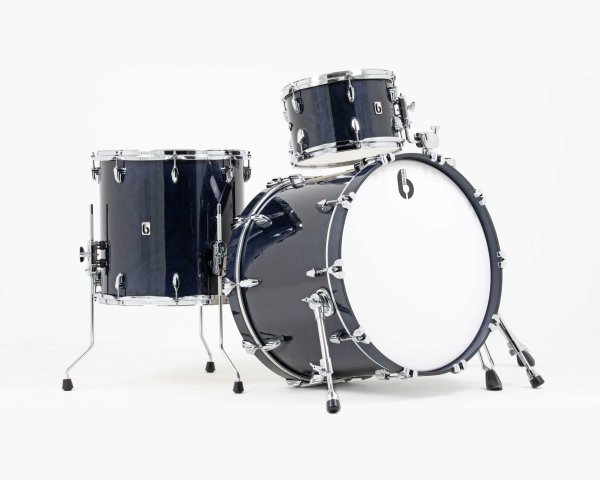 British Drum Co.LEG-22-CB-BW Legend Series Club 22 Kit. Blackwater (12", 16", 22")