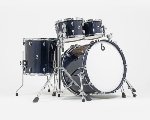 British Drum Co. LEG-22-FS-BW Legend Series Fusion 22 Kit. Blackwater (10″, 12″, 16″, 22″)