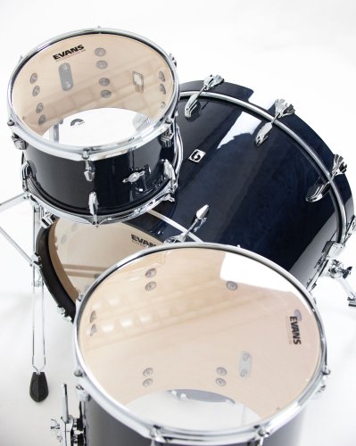 British Drum Co. LEG-22-FS-BW Legend Series Fusion 22 Kit. Blackwater (10", 12", 16", 22")