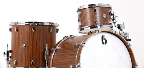 British Drum Co. LEG-22-CBUS-SUM Legend Series US Club 22 Kit. Sumatra (13", 16", 22")