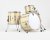 British Drum Co. LON-22-CB-WW Lounge Series Club 22 Kit. Wiltshire White (12