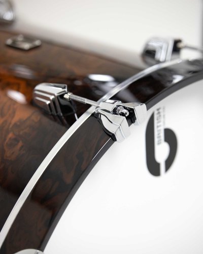 British Drum Co. LEG-22-FS-WDG Legend Series Fusion 22 Kit. Windsor Dark Ultra (10", 12", 16", 22")