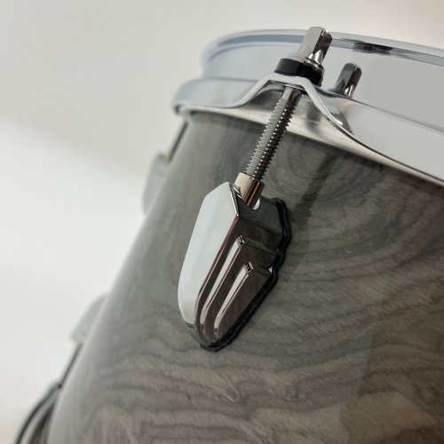 British Drum Co. LEG-22-FS-SS Legend Series Fusion 22 Kit. Sterling Silver (10", 12", 16", 22")