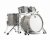British Drum Co. LEG-22-FS-SS Legend Series Fusion 22 Kit. Sterling Silver (10